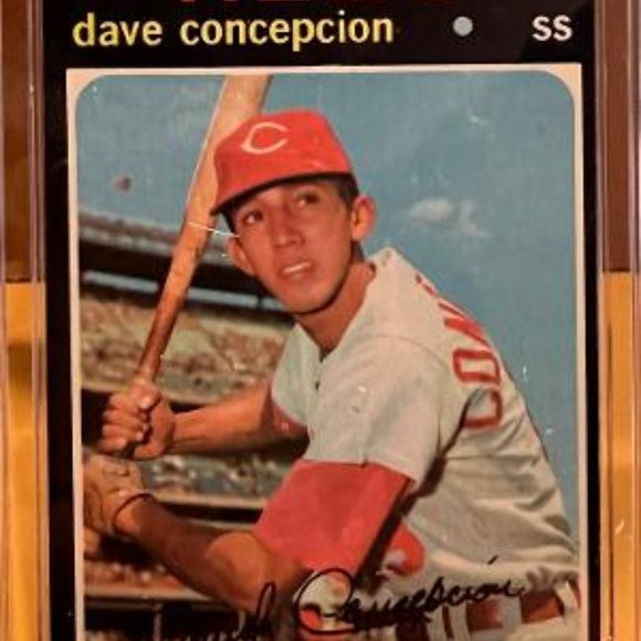 1971 TOPPS #14 DAVE CONCEPCION CSG 6 - Picture 3 of 3